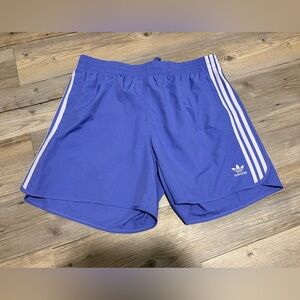 Adidas athletic shorts XK purple new with tags